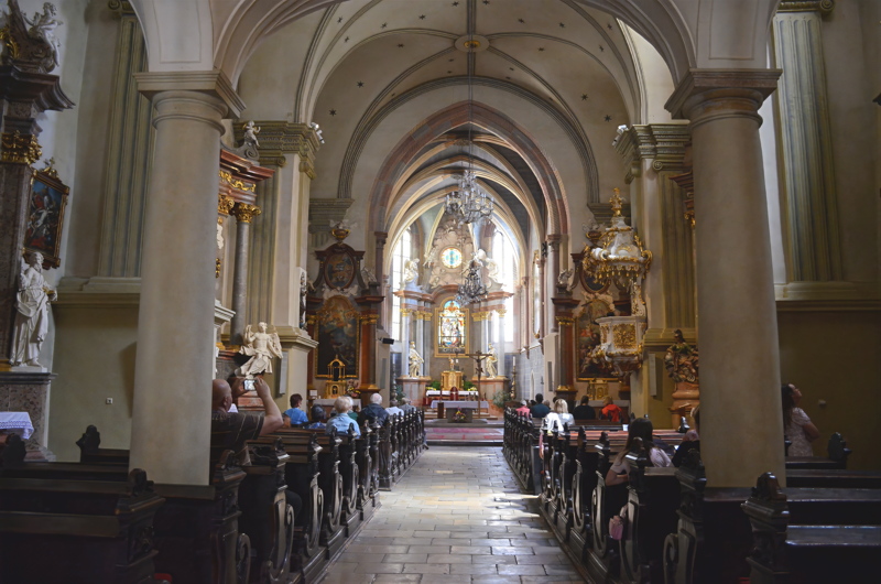 Interior of the Franciscan Church in Bratislava 2
